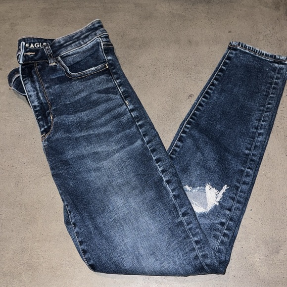 American Eagle Outfitters Super Hi-Rise Jegging Size 6 Short - Picture 6 of 7